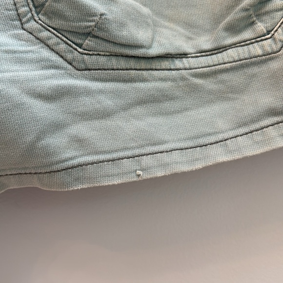 Y2K American Eagle army green shorts low rise size 12 - Picture 10 of 11